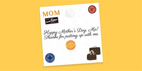 louis vuitton card mother's day|Louis Vuitton Is Offering a Custom Free E.